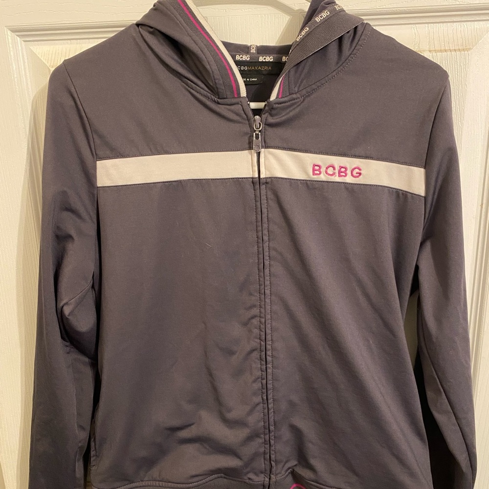 BCBG zip up